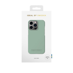 iDeal of Sweden - iPhone 14 PRO Coque SEAMLESS Sage Green pic2