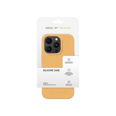 iDeal of Sweden - iPhone 14 PRO Coque Silicone Apricot (Orange) pic3