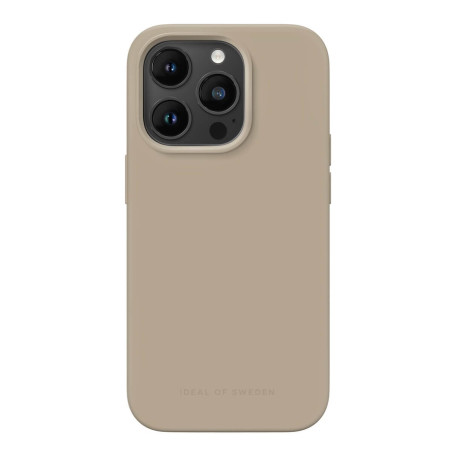 iDeal of Sweden - iPhone 14 PRO Coque Silicone Beige