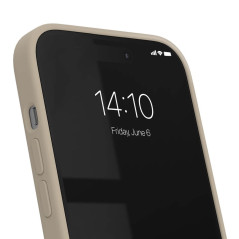 iDeal of Sweden - iPhone 14 PRO Coque Silicone Beige pic2