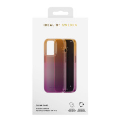 iDeal of Sweden - iPhone 14 PRO Coque Clear Case Vibrant Ombre pic3