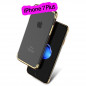 Coque rigide transparente contours métallisés Apple iPhone 7/8 Plus
