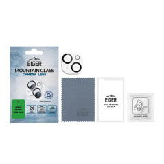 Eiger - iPhone 15/iPhone 15 Plus Protection camera 3D GLASS packaging