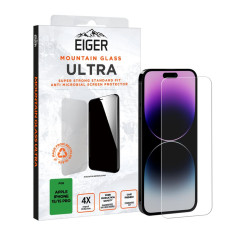 Eiger - iPhone 15/iPhone 15 PRO Protection écran MOUNTAIN GLASS ULTRA
