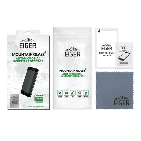 Eiger - iPhone 14 PRO MAX Protection écran MOUNTAIN GLASS PLUS