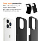 Eiger - iPhone 14 PRO MAX Coque rigide NORTH Case Noir