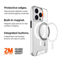 Eiger - iPhone 14 PRO MAX Coque rigide GLACIER MagSafe Clair pic2