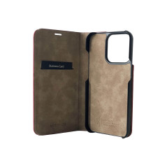 Mike Galeli -  iPhone 14 PRO MAX Etui cuir MARC Rot