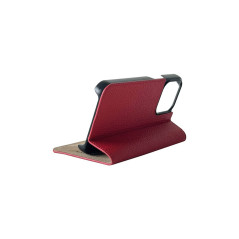Mike Galeli -  iPhone 14 PRO MAX Etui cuir MARC Rosso