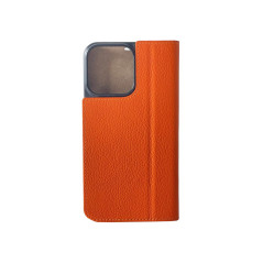 Mike Galeli -  iPhone 14 PRO MAX Etui cuir MARC Arancione