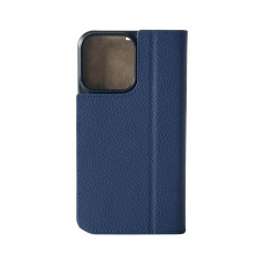 Mike Galeli -  iPhone 14 PRO MAX Etui cuir MARC blueberry
