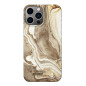 iDeal of Sweden - iPhone 14 PRO MAX Coque Golden Sand Marble pic1