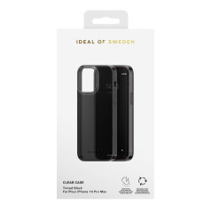 iDeal of Sweden - iPhone 14 PRO MAX Coque Clear Case TInted Black packaging