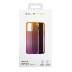 iDeal of Sweden - iPhone 14 PRO MAX Coque Clear Case Vibrant Ombre pic3