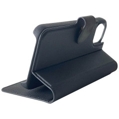 Mike Galeli -  iPhone 15 Etui cuir 2in1 JOSS Nero