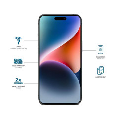Eiger - iPhone 15 Plus Protection écran MOUNTAIN GLASS CLEAR EDGE pic2