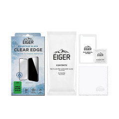 Eiger - iPhone 15 Plus Protection écran MOUNTAIN GLASS CLEAR EDGE