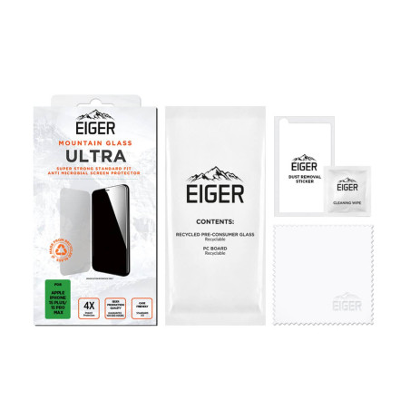 Eiger - iPhone 15 Plus/15 PRO MAX Protection écran MOUNTAIN GLASS ULTRA