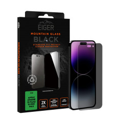 Eiger - iPhone 15 Plus/iPhone 15 PRO MAX Protection écran MOUNTAIN GLASS PRIVACY
