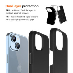 Eiger - iPhone 15 Plus Coque rigide NORTH Case Nera
