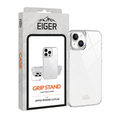 Eiger - iPhone 15 Plus Coque rigide Grip Stand Case Clair
