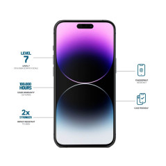 Eiger - iPhone 15 PRO Protection écran MOUNTAIN GLASS CLEAR EDGE pic2