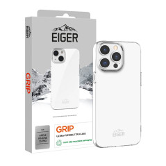 Eiger - iPhone 15 PRO Coque souple GRIP Case Transparente