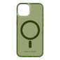 iDeal of Sweden - iPhone 14 Coque Clear Case MagSafe Khaki