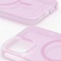 iDeal of Sweden - iPhone 14 Coque Clear Case MagSafe Light Pink