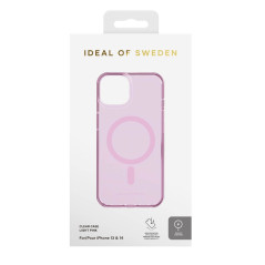 iDeal of Sweden - iPhone 14 Coque Clear Case MagSafe Light Pink (Rosa)