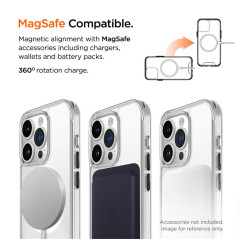 Eiger - iPhone 15 PRO MAX Coque rigide GLACIER MagSafe Clair pic2