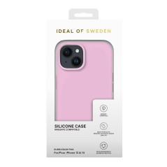 iDeal of Sweden - iPhone 14/iPhone 13 Coque Silicone MagSafe Bubblegum Pink (Rosa)