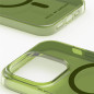 iDeal of Sweden - iPhone 14 PRO Coque Clear Case MagSafe Khaki
