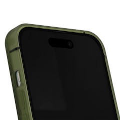 iDeal of Sweden - iPhone 14 PRO Coque Clear Case MagSafe Khaki (vert)