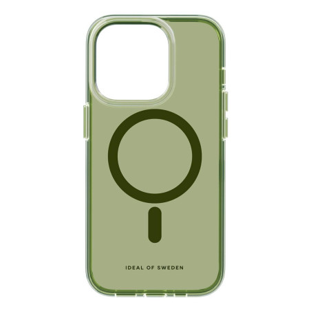 iDeal of Sweden - iPhone 14 PRO Coque Clear Case MagSafe Khaki