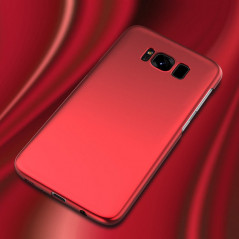 Coque rigide ultra-mince Floveme Frosty Series Samsung Galaxy S8 Rouge