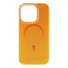 iDeal of Sweden - iPhone 14 PRO Coque Clear Case MagSafe Orange Spritz