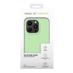 iDeal of Sweden - iPhone 14 PRO Coque Silicone MagSafe Mint pic3