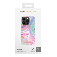 iDeal of Sweden - iPhone 14 PRO Coque MagSafe Pastel Marble pic3