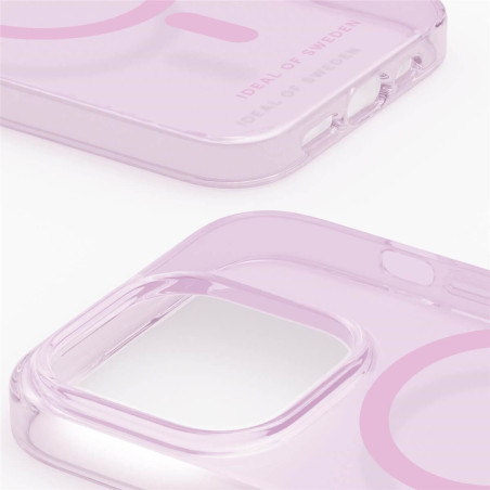 iDeal of Sweden - iPhone 14 PRO MAX Coque Clear Case MagSafe Light Pink