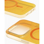 iDeal of Sweden - iPhone 14 PRO MAX Coque Clear Case MagSafe Orange Spritz