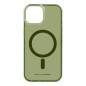 iDeal of Sweden - iPhone 15 Coque Clear Case MagSafe Khaki