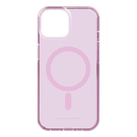 iDeal of Sweden - iPhone 15 Coque Clear Case MagSafe Light Pink
