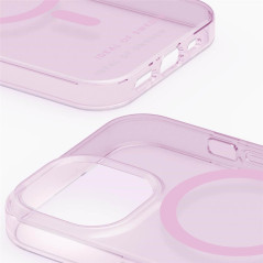 iDeal of Sweden - iPhone 15 Coque Clear Case MagSafe Light Pink (Rosa)