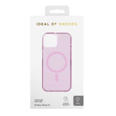 iDeal of Sweden - iPhone 15 Coque Clear Case MagSafe Light Pink pic1