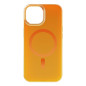 iDeal of Sweden - iPhone 15 Coque Clear Case MagSafe Orange Spritz