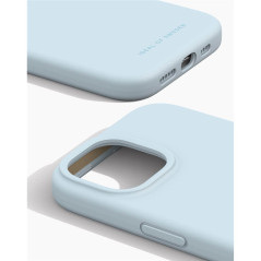 iDeal of Sweden - iPhone 15 Coque Silicone MagSafe Light Blue (Bleu)