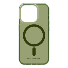 iDeal of Sweden - iPhone 15 PRO Coque Clear Case MagSafe Khaki