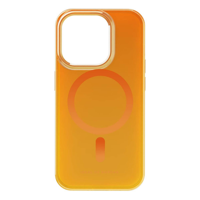 iDeal of Sweden - iPhone 15 PRO Coque Clear Case MagSafe Orange Spritz iDeal of Sweden - iPhone 15 PRO Coque Clear Case MagSafe Orange Spritz