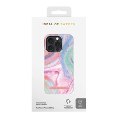 iDeal of Sweden - iPhone 15 PRO Coque MagSafe Pastel Marble pic3